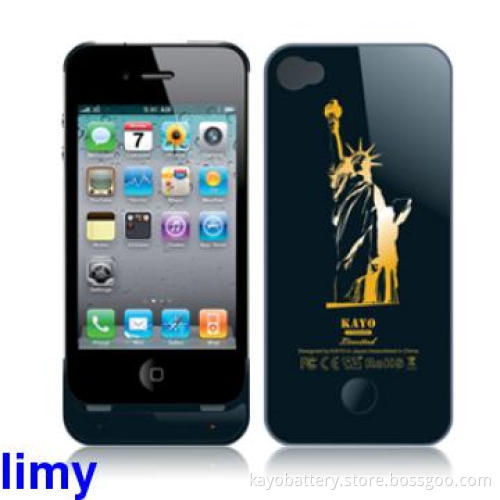 Iphone ipad 1700mAh External battery lithium rechargeable battery
